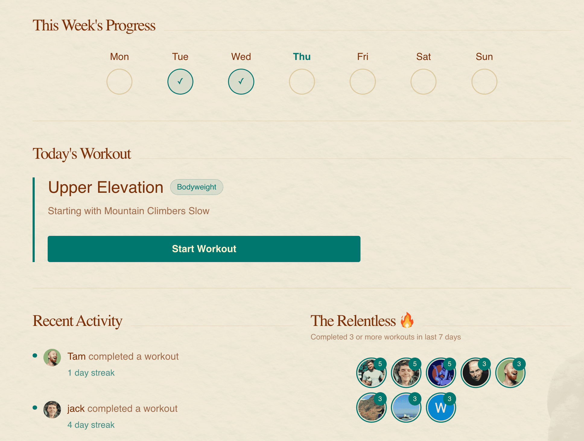 FeelBetterFast Dashboard Preview